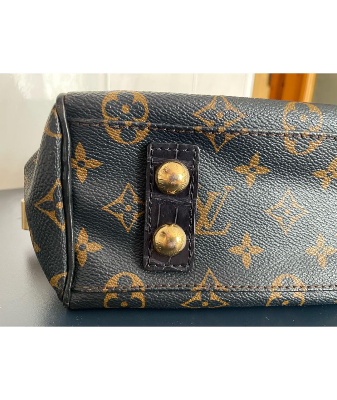 Louis Vuitton Limited Edition Navy Monogram Mirage Delft Exotic