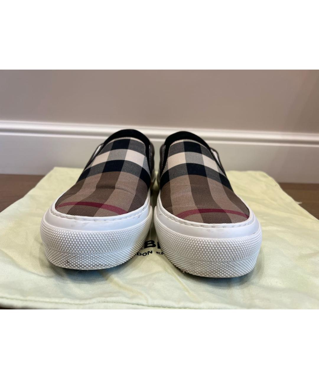 Burberry slip on shoes hotsell