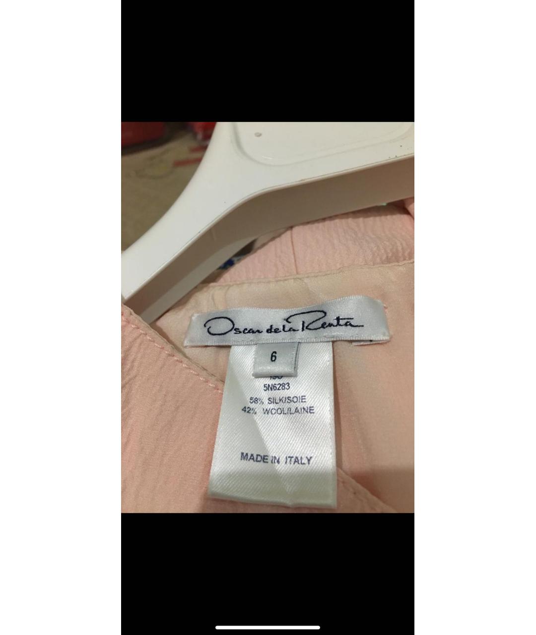 OSCAR DE LA RENTA Шелковое повседневное платье, фото 3