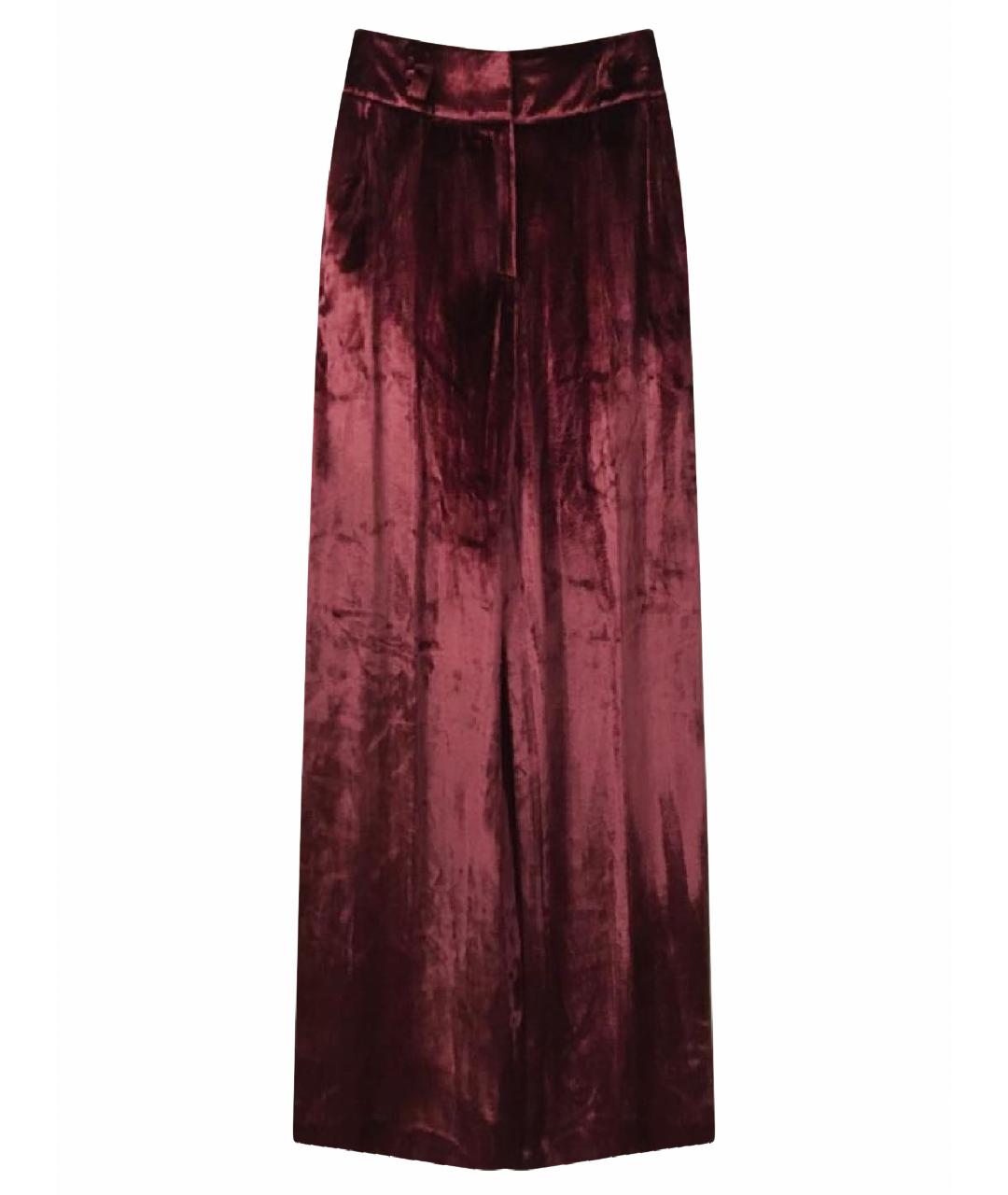 HUGO BOSS Бордовые брюки широкие, фото 1