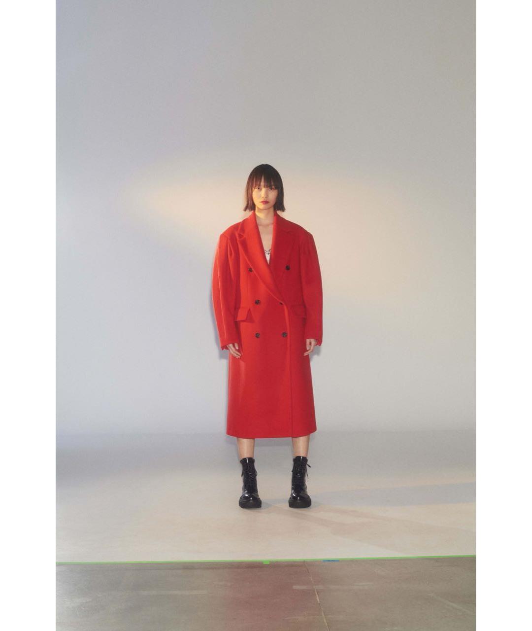 MSGM Красное пальто, фото 2