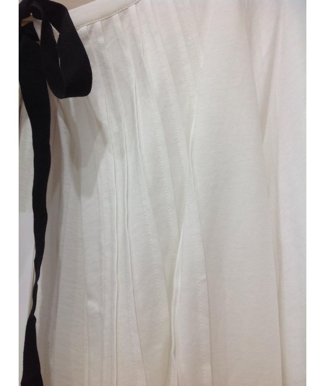 MARNI Белая хлопковая блузы, фото 8