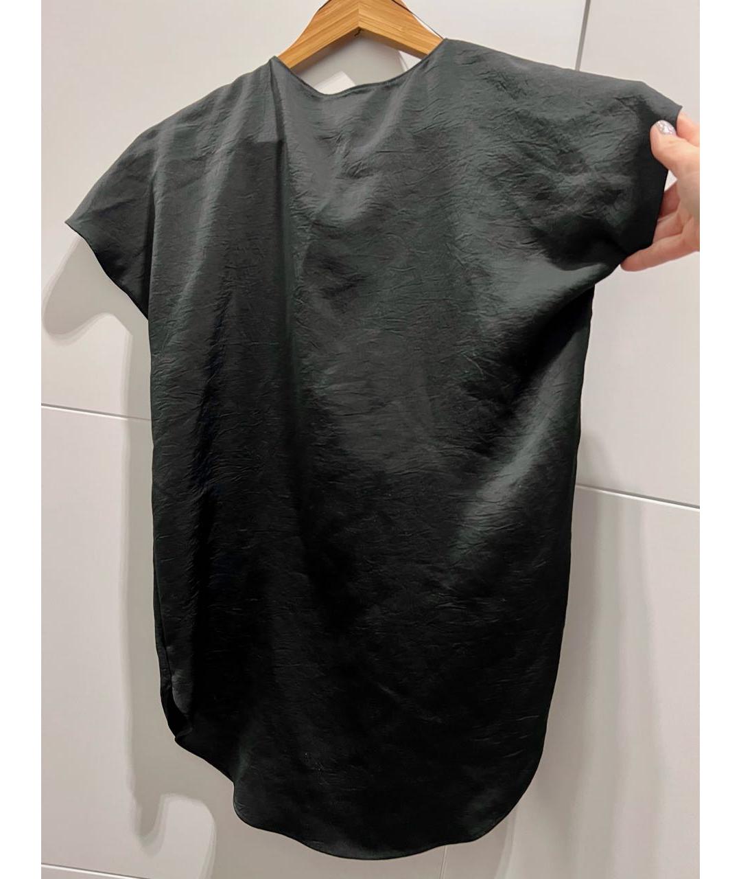 HUGO BOSS Черная полиэстеровая блузы, фото 2