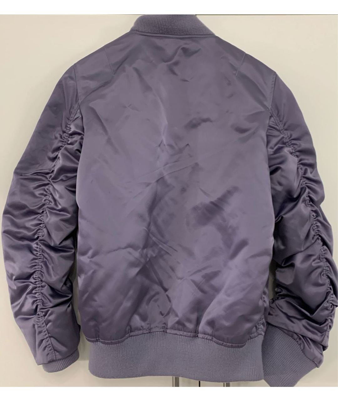 ACNE STUDIOS Фиолетовая шелковая куртка, фото 2
