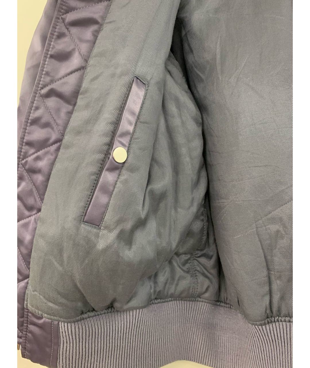 ACNE STUDIOS Фиолетовая шелковая куртка, фото 3