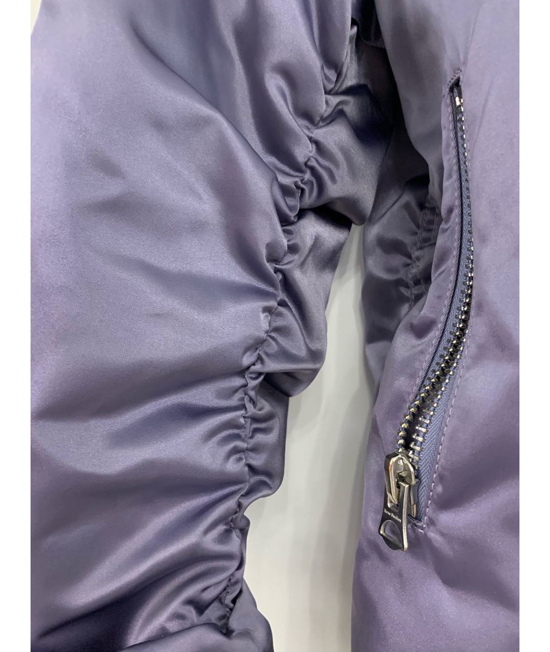 ACNE STUDIOS Фиолетовая шелковая куртка, фото 4