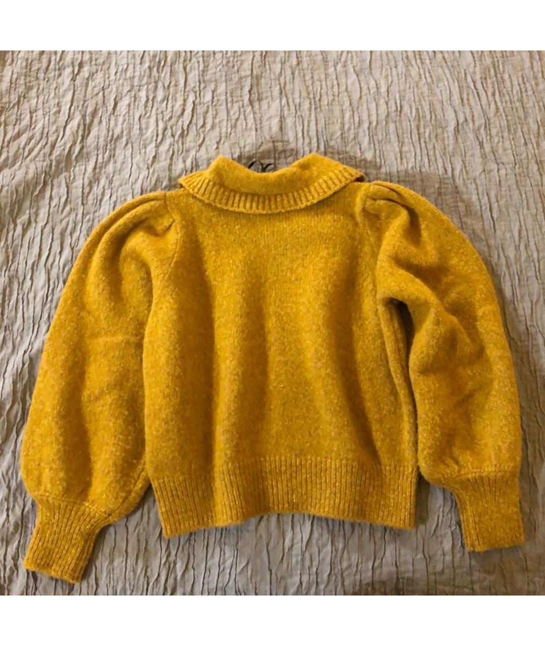 TARA ZADEH Оранжевый шерстяной джемпер / свитер, фото 2