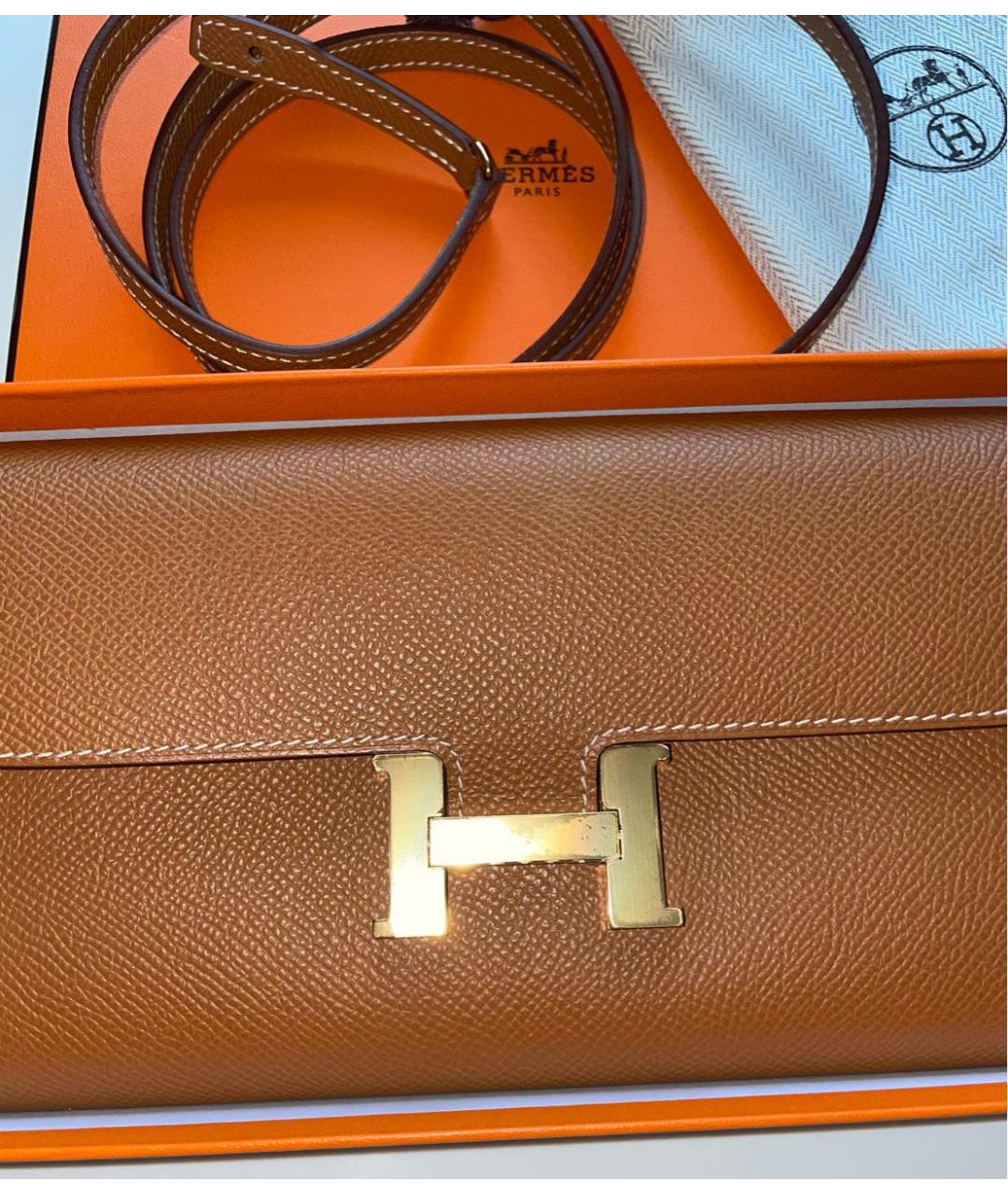 HERMES Кожаная сумка через плечо, фото 7