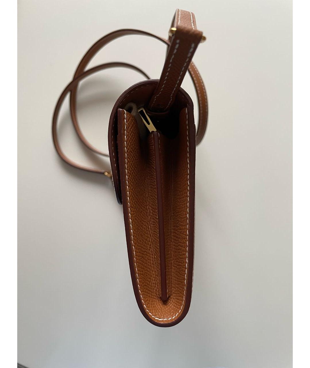 HERMES Кожаная сумка через плечо, фото 4