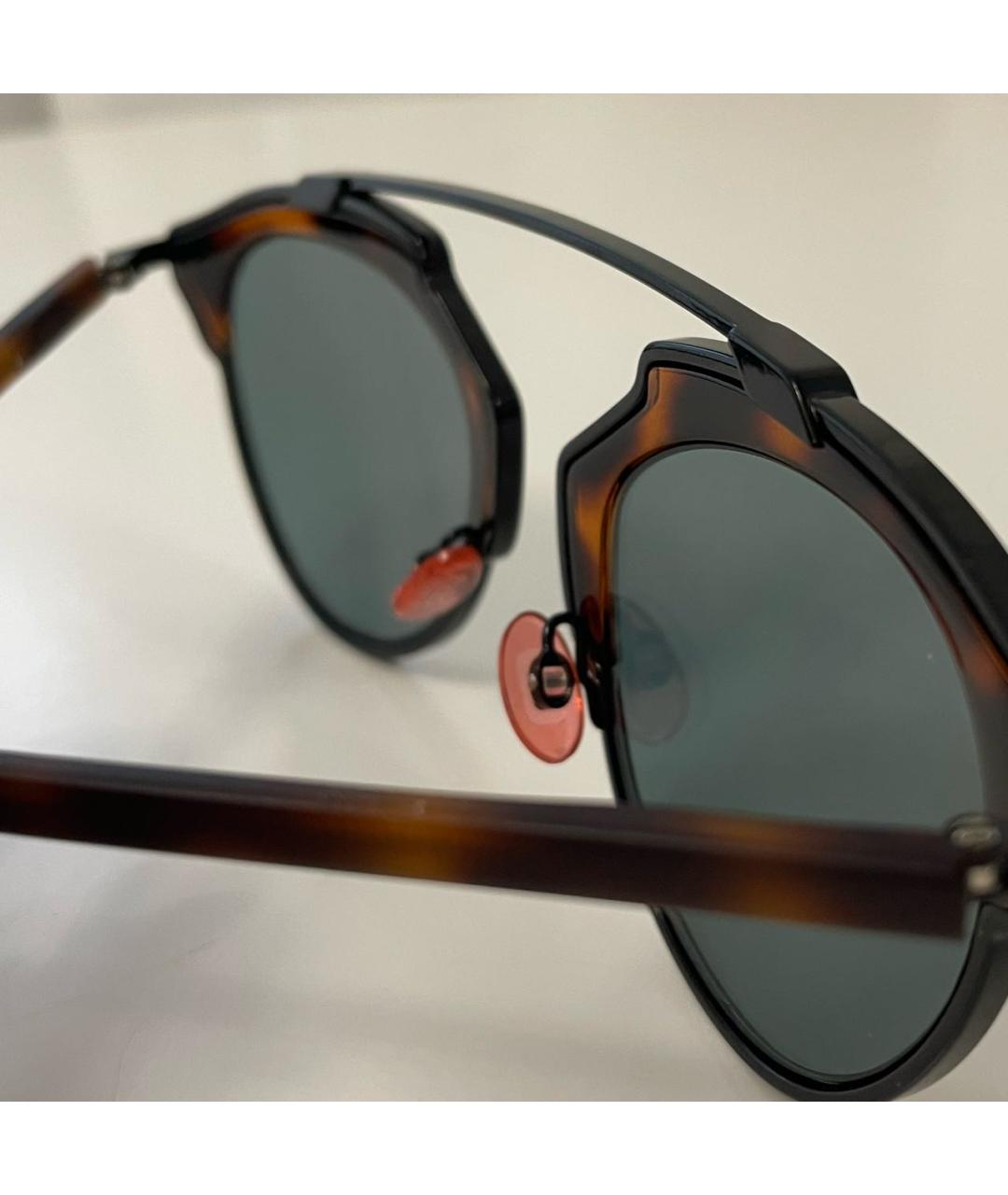 CHRISTIAN DIOR Мульти пластиковые солнцезащитные очки, фото 3