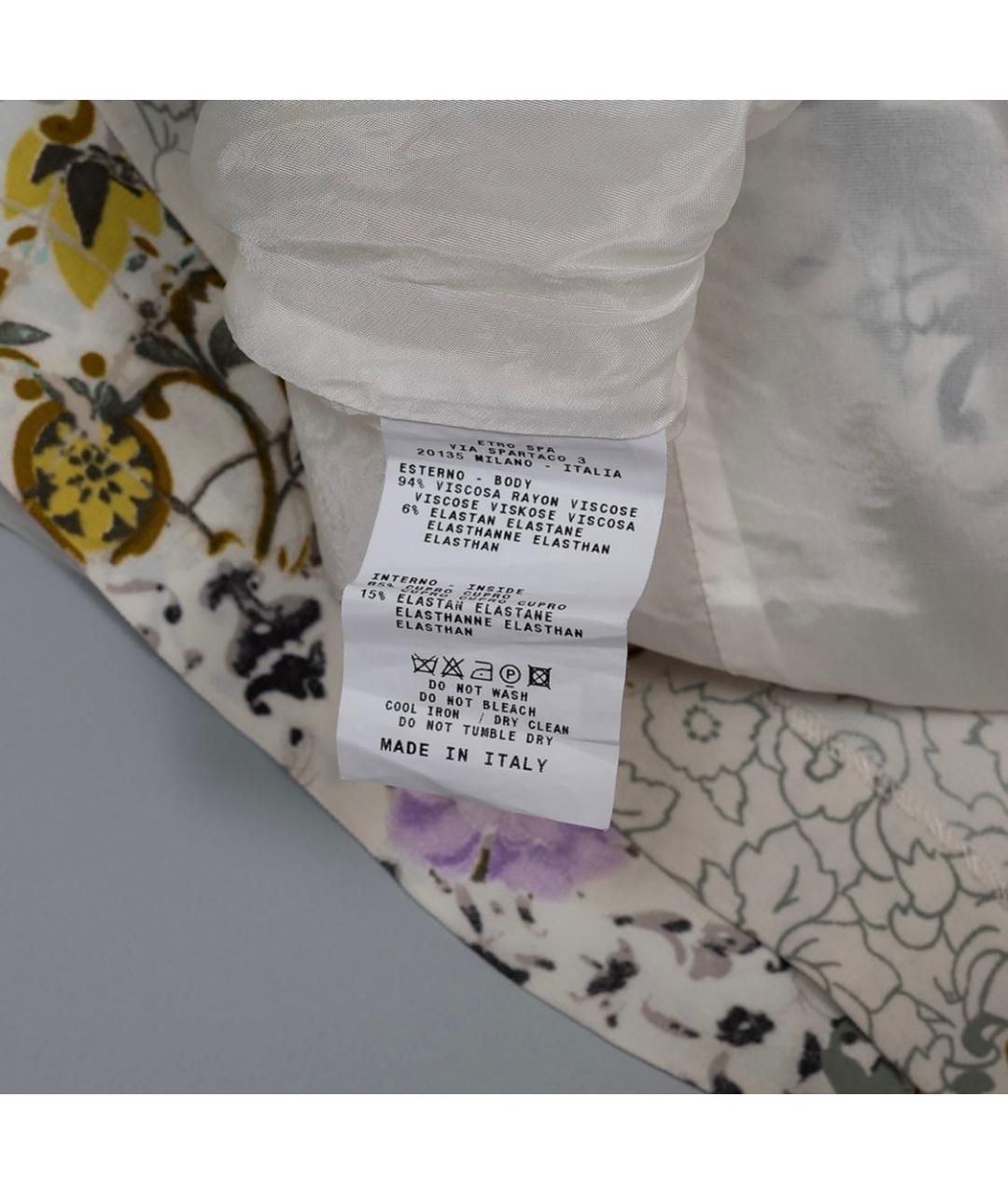 ETRO Мульти вискозное повседневное платье, фото 5