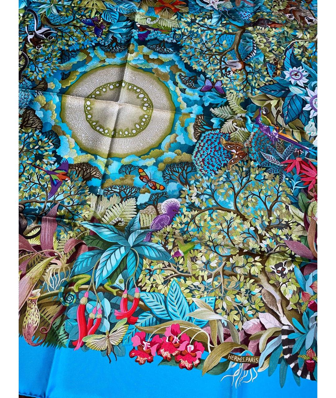 HERMES Шелковый платок, фото 5