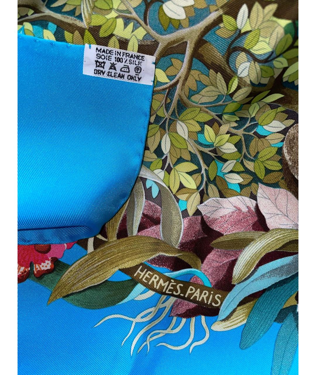 HERMES Шелковый платок, фото 4