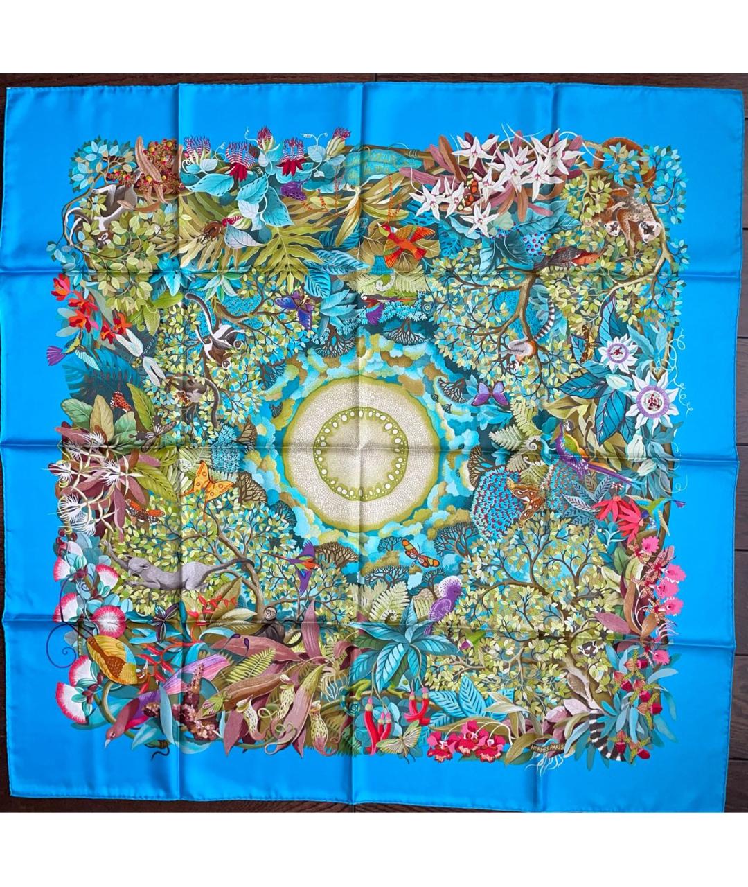 HERMES Шелковый платок, фото 7