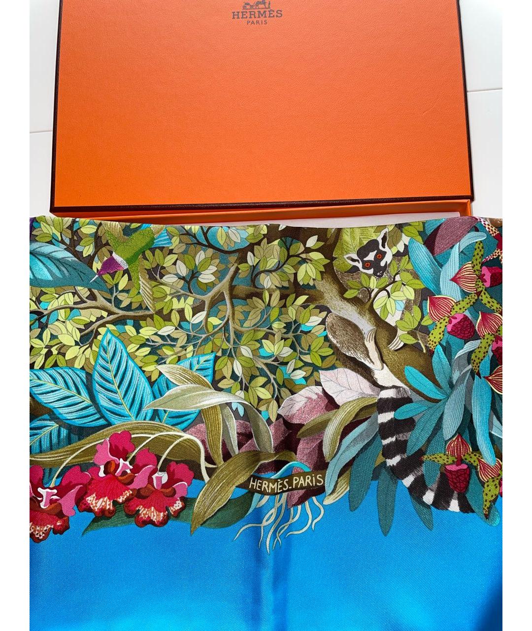 HERMES Шелковый платок, фото 3