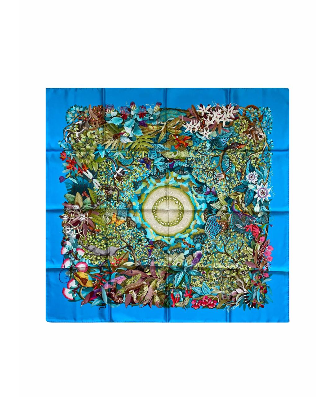 HERMES Шелковый платок, фото 1