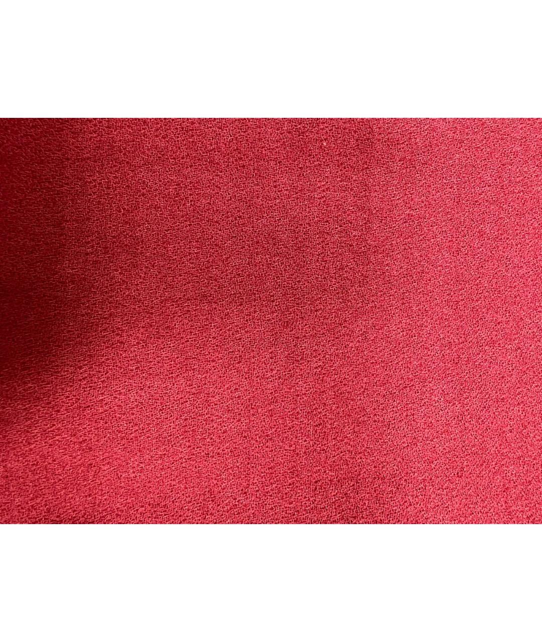 CAVALLI CLASS Красное вискозное повседневное платье, фото 6
