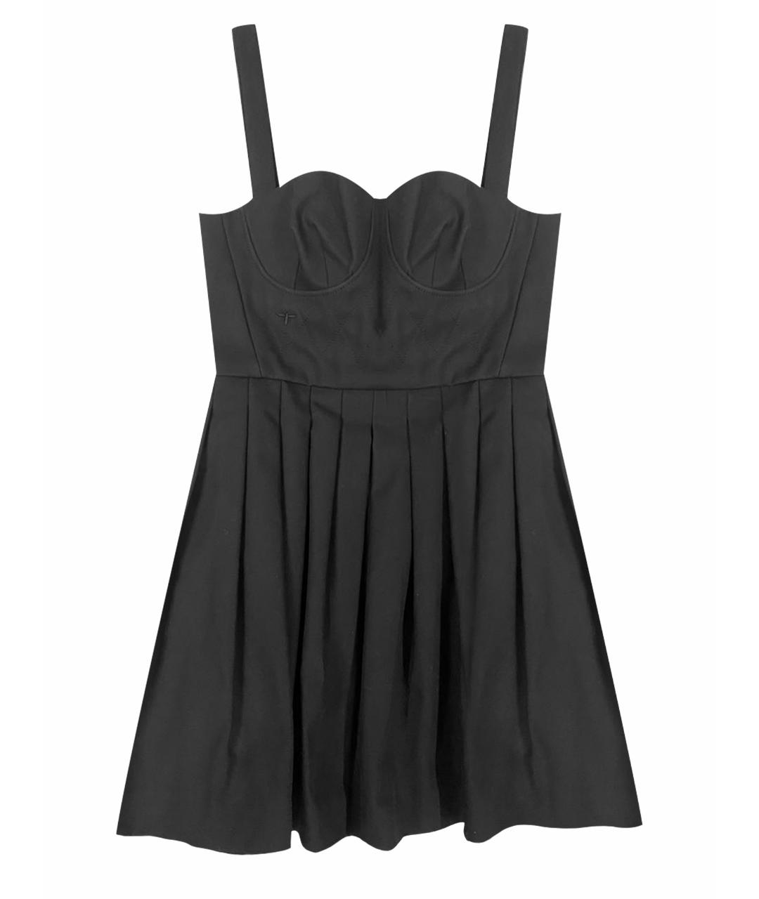 CHRISTIAN DIOR Черное коктейльное платье, фото 1