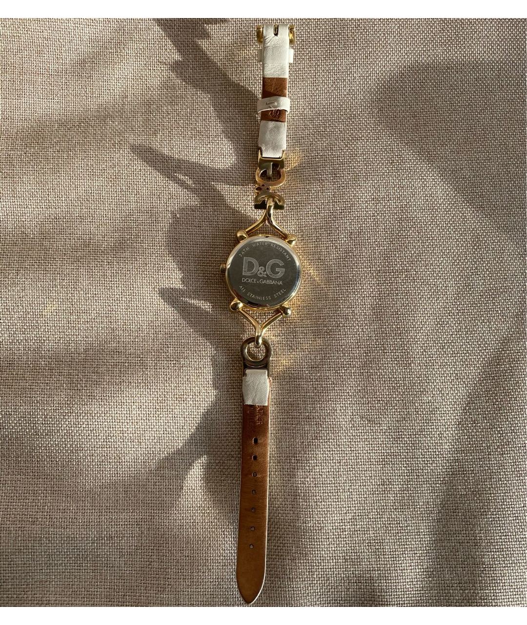 DOLCE&GABBANA Белые стальные часы, фото 4