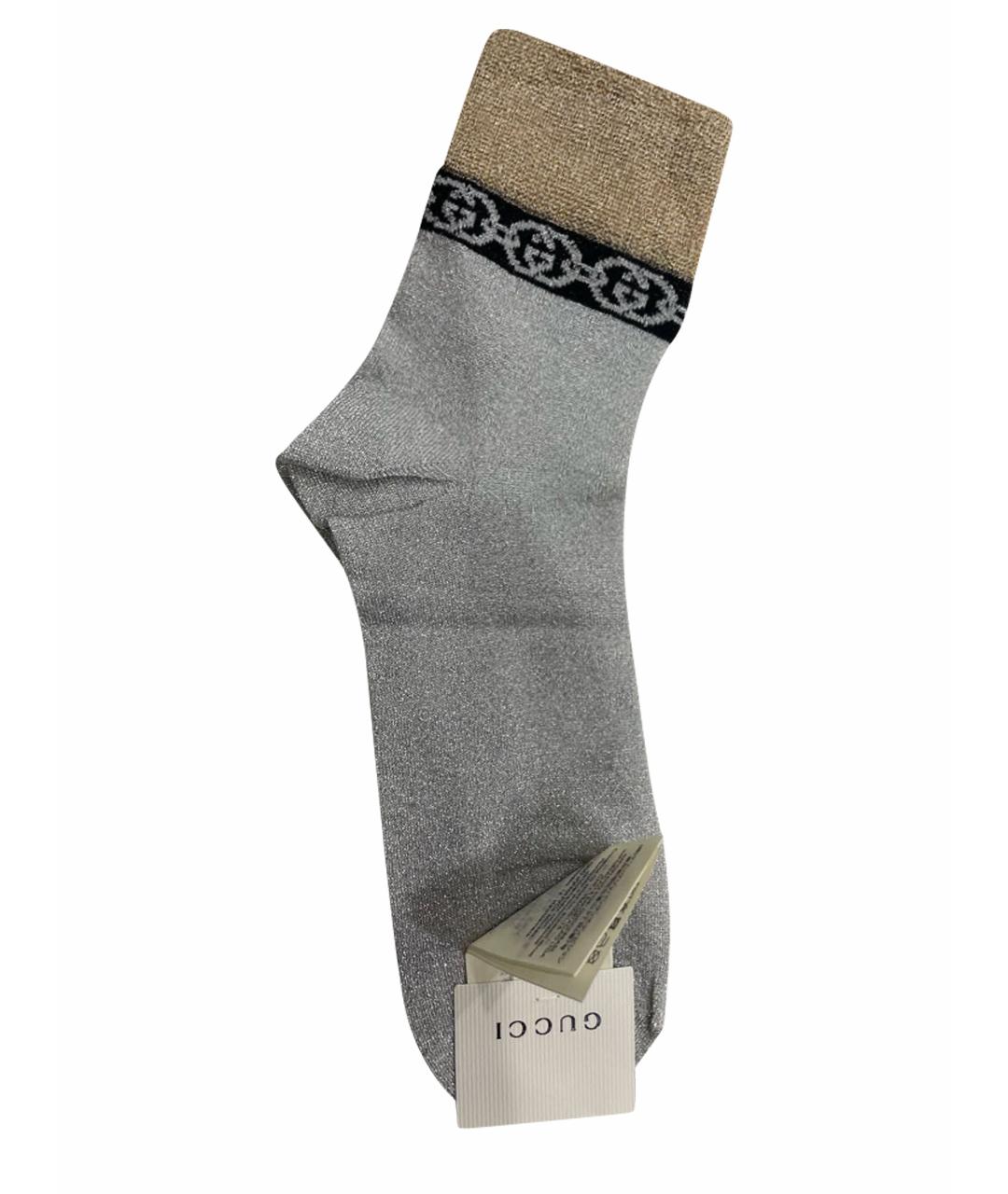 GUCCI Белые носки, чулки и колготы, фото 1
