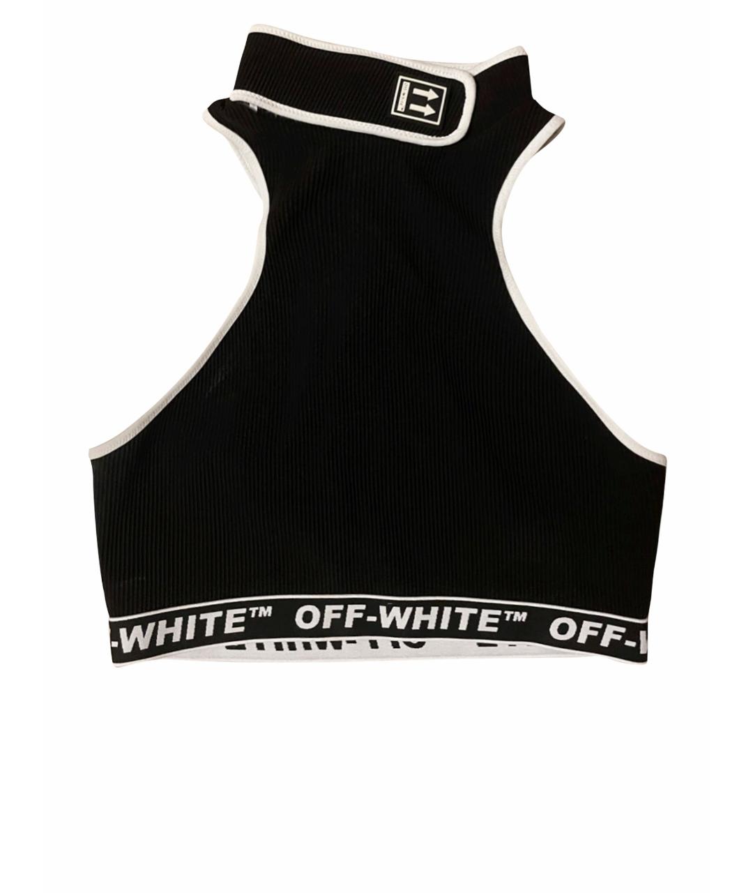 OFF-WHITE Черная полиамидовая майка для женщин – купить в интернет ...