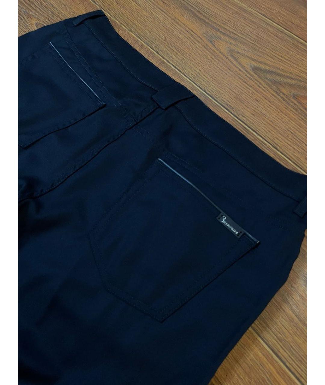 BILLIONAIRE Темно-синие повседневные брюки, фото 3
