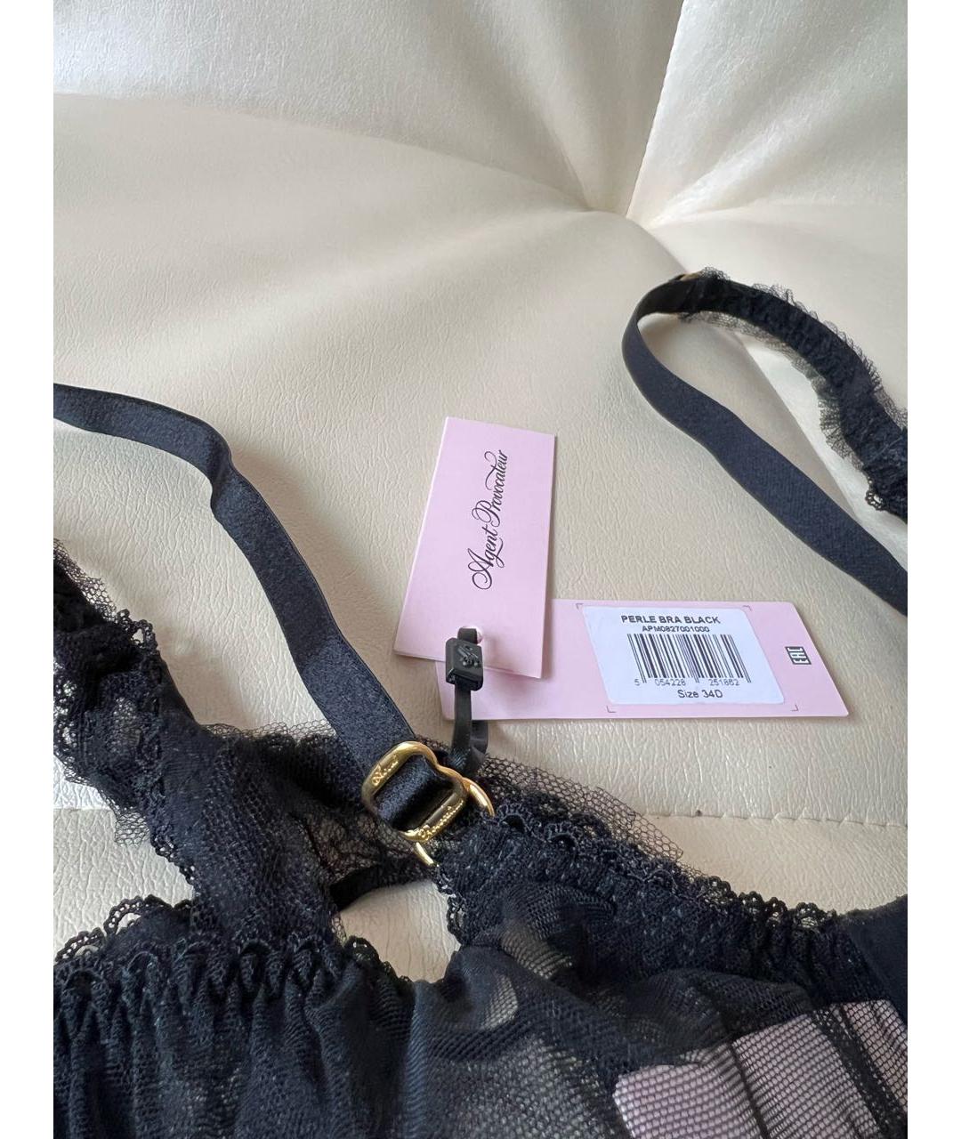 AGENT PROVOCATEUR Черный бюстгалтеры, фото 6