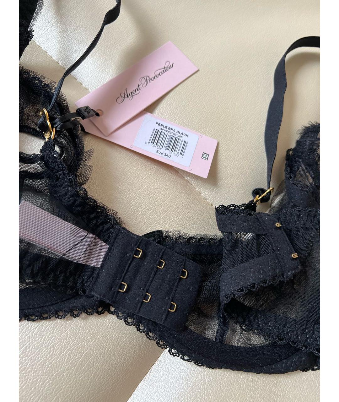 AGENT PROVOCATEUR Черный бюстгалтеры, фото 5