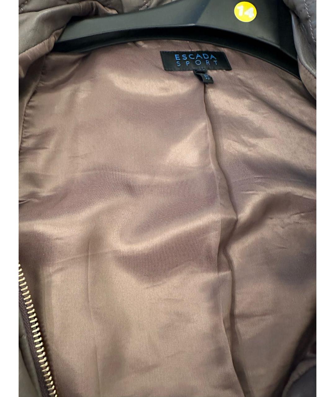 ESCADA Кожаная куртка, фото 5