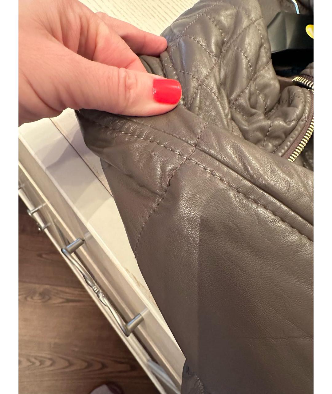 ESCADA Кожаная куртка, фото 4