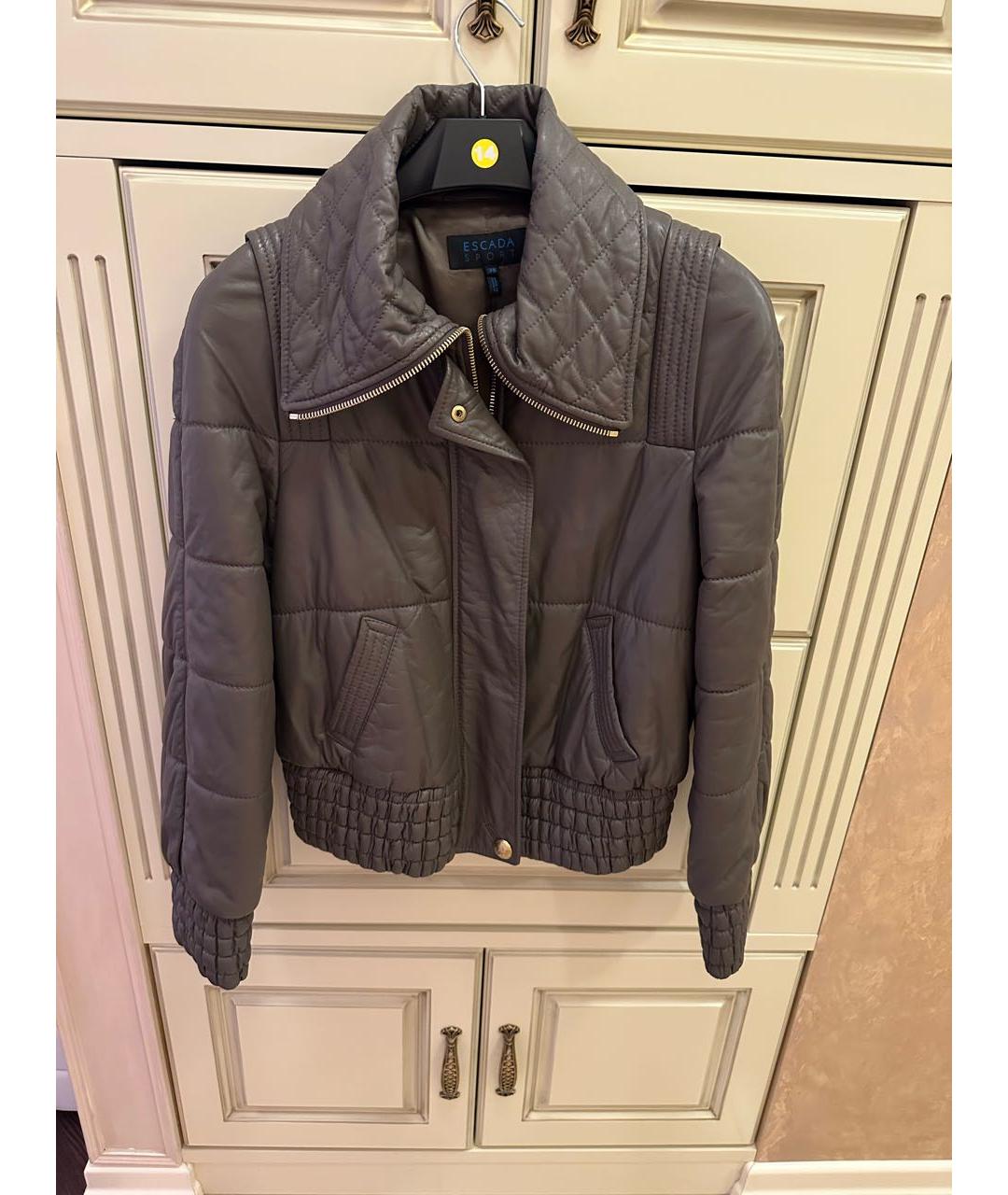 ESCADA Кожаная куртка, фото 9