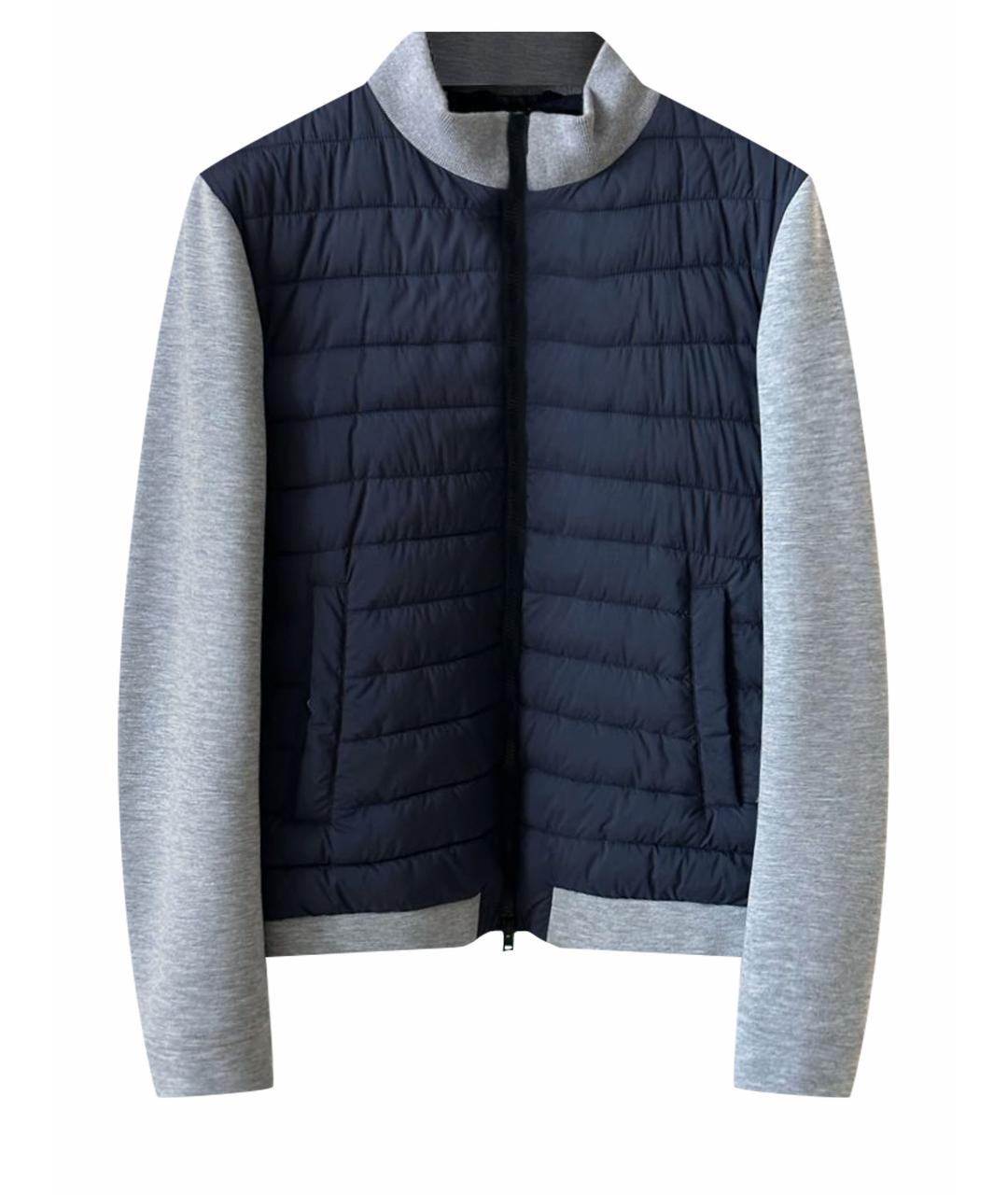 HERNO Темно-синяя куртка, фото 1
