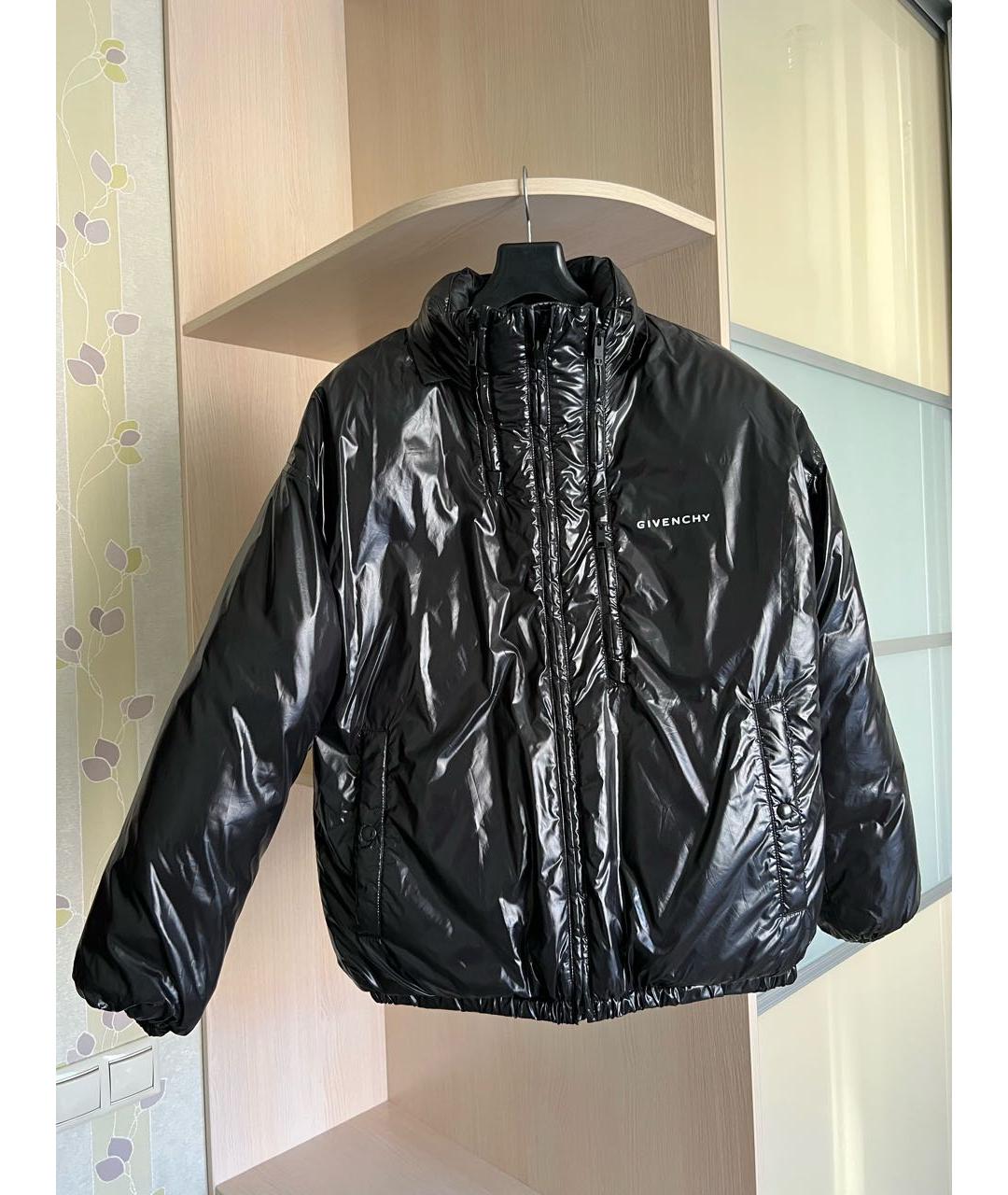 GIVENCHY Черная полиамидовая куртка, фото 9