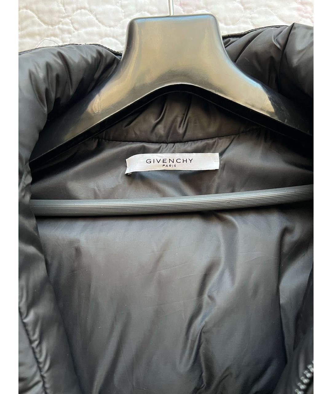 GIVENCHY Черная полиамидовая куртка, фото 8