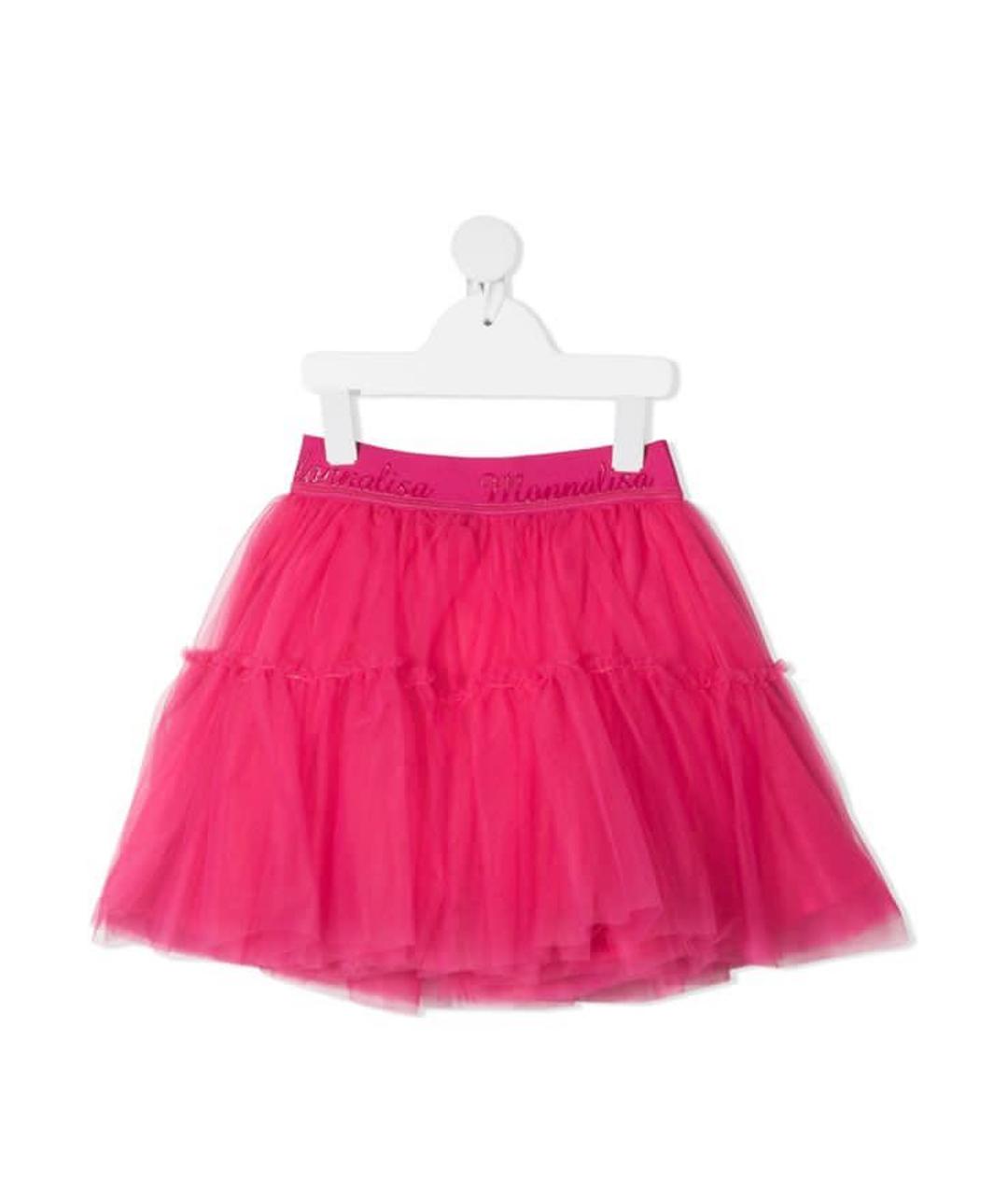 MONNALISA Розовая юбка, фото 5