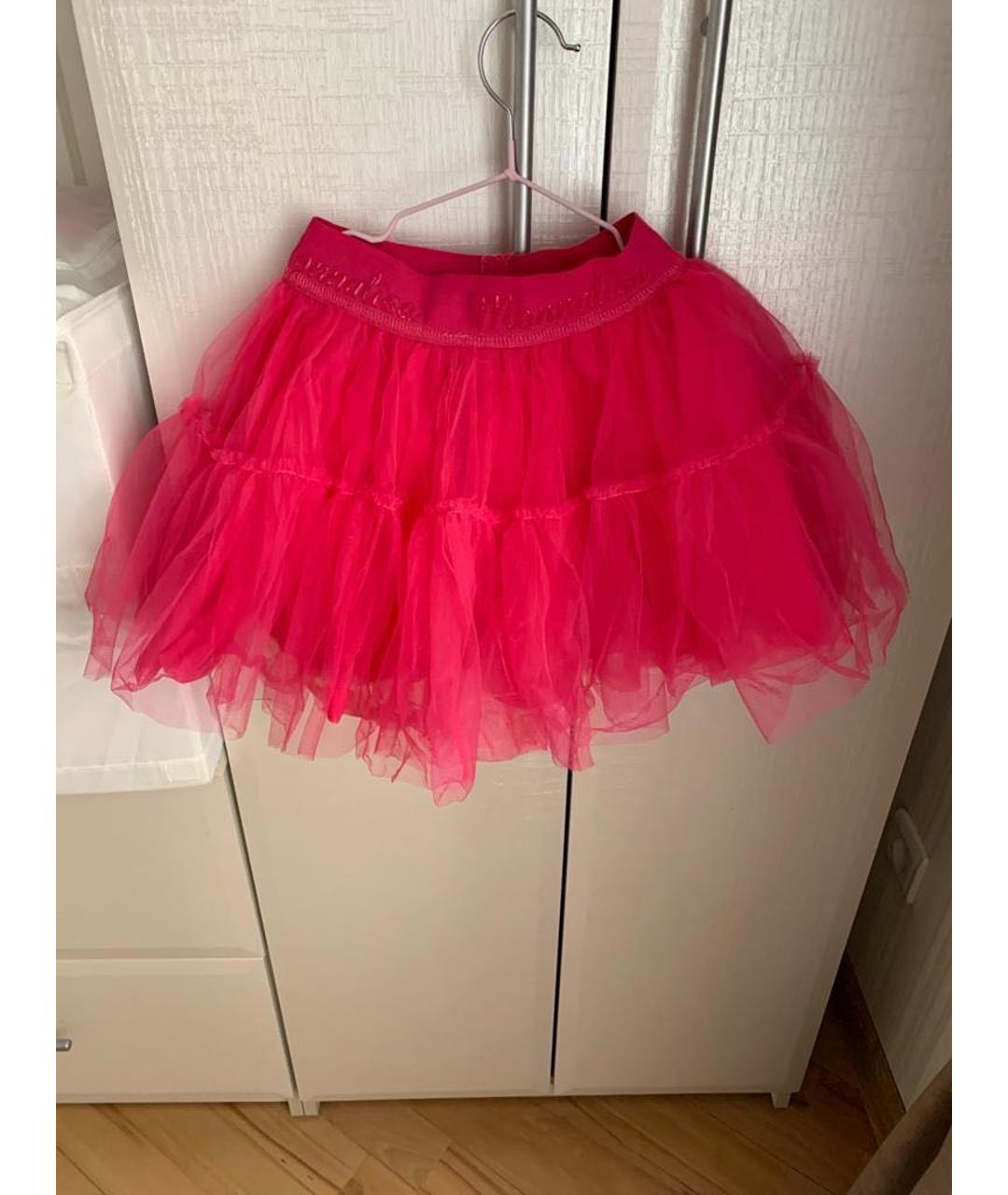 MONNALISA Розовая юбка, фото 6