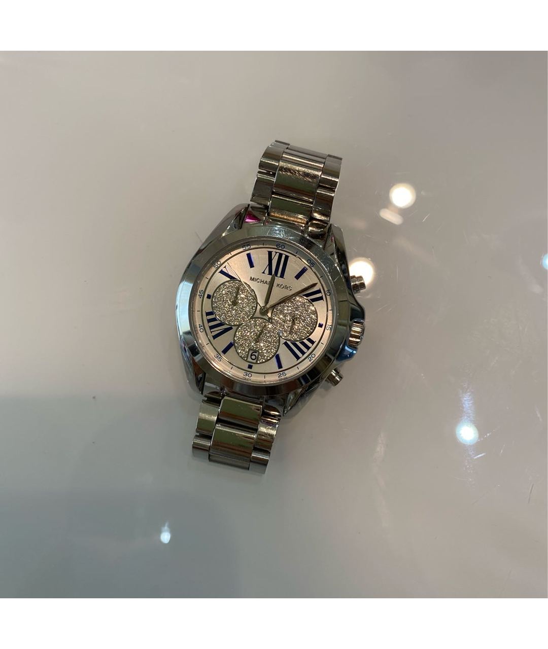 MICHAEL KORS Серебряные стальные часы, фото 5