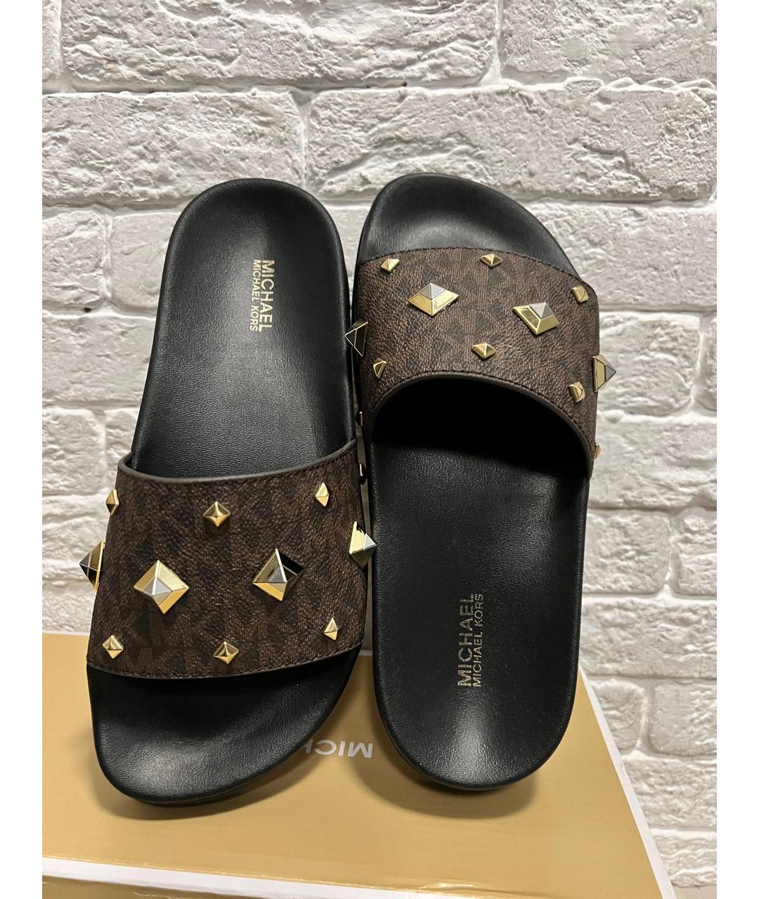 MICHAEL KORS Мульти шлепанцы, фото 2