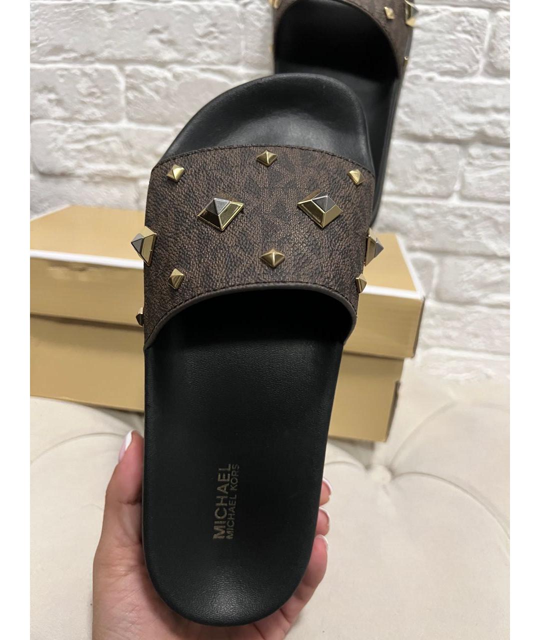 MICHAEL KORS Мульти шлепанцы, фото 3