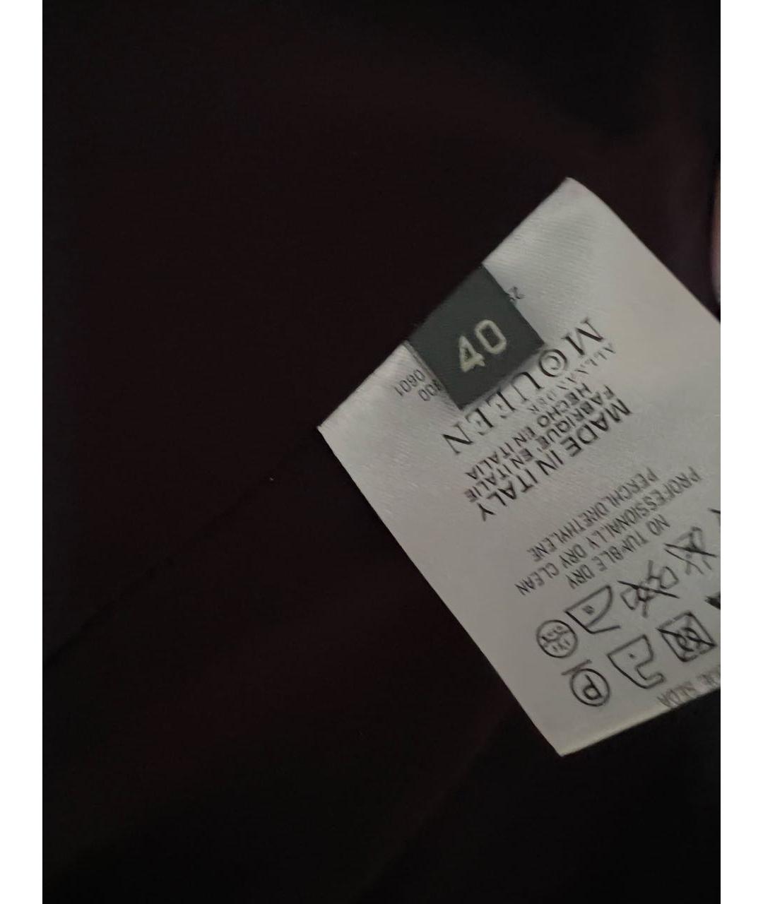 ALEXANDER MCQUEEN Фиолетовый бархатный жакет/пиджак, фото 4