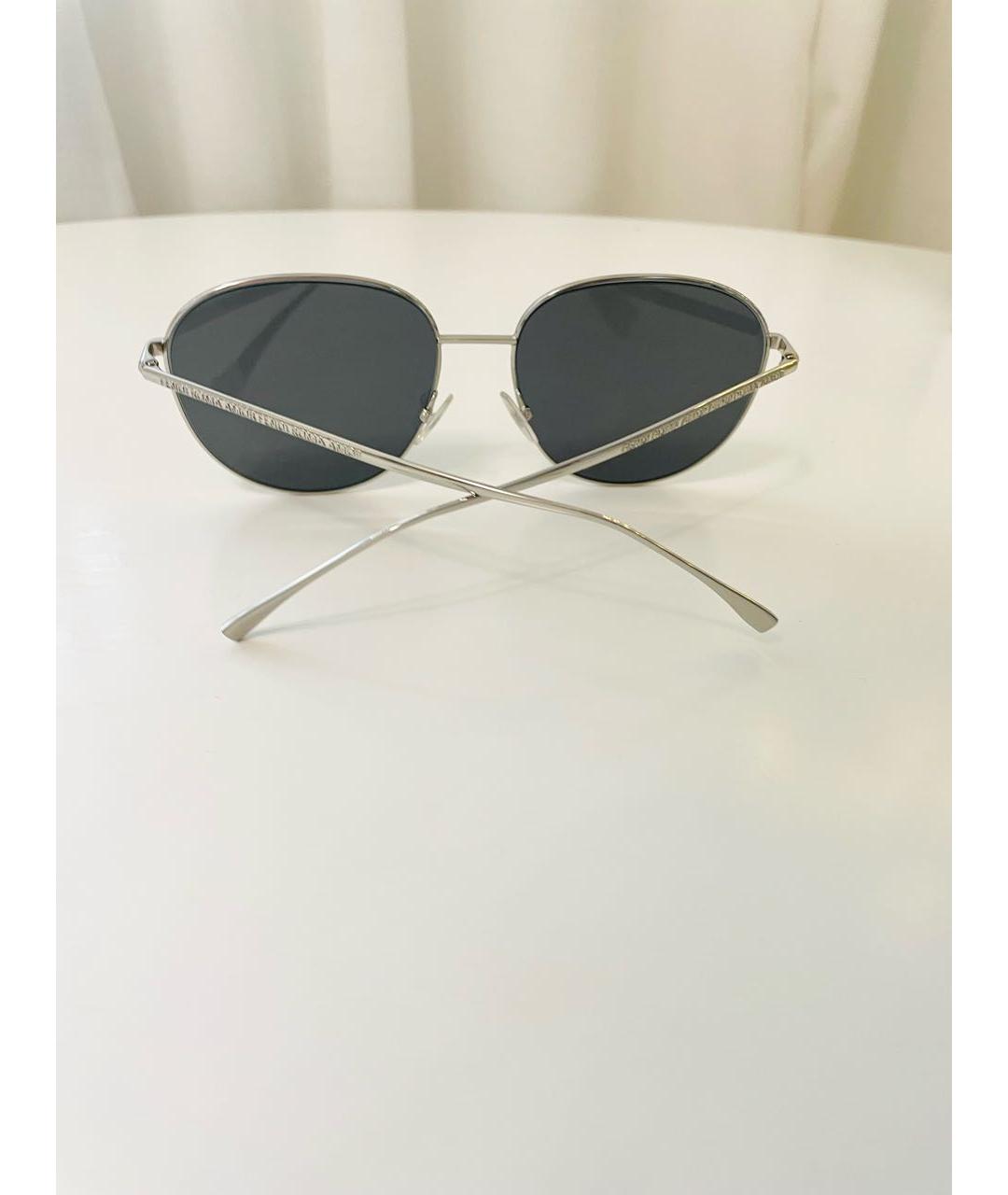 FENDI Серые металлические солнцезащитные очки, фото 5