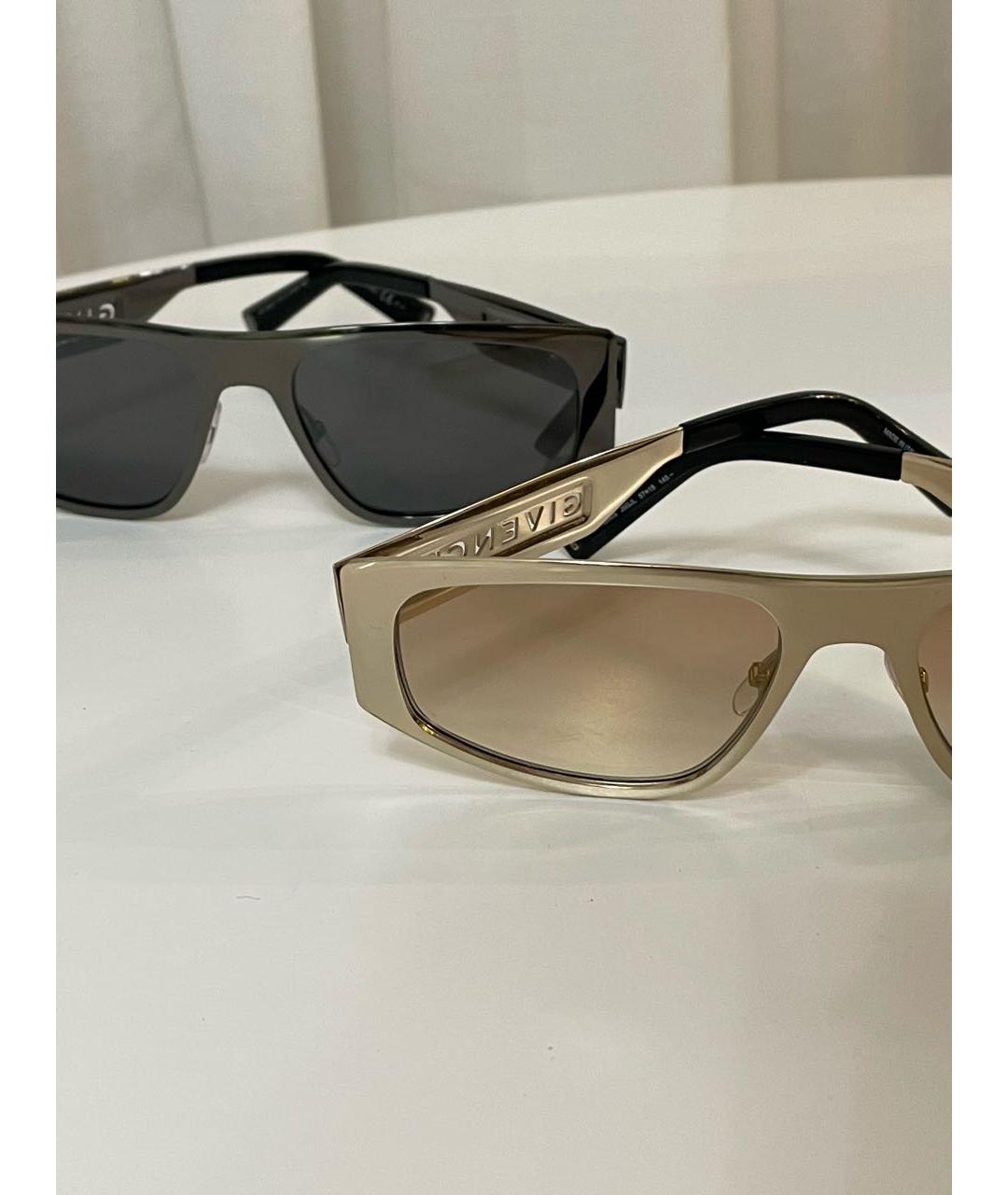 GIVENCHY Черные металлические солнцезащитные очки, фото 5