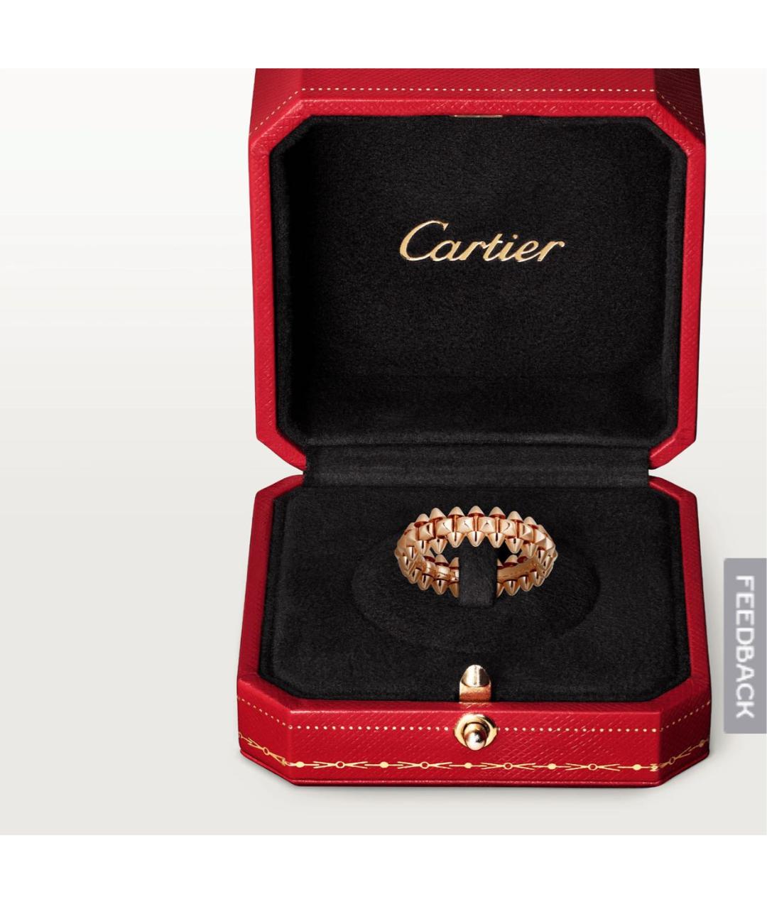 CARTIER Розовое кольцо из розового золота, фото 4