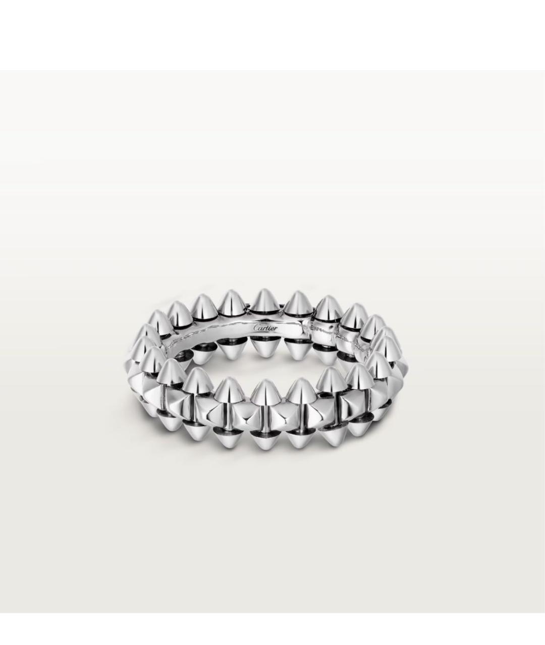CARTIER Белое кольцо из белого золота, фото 3