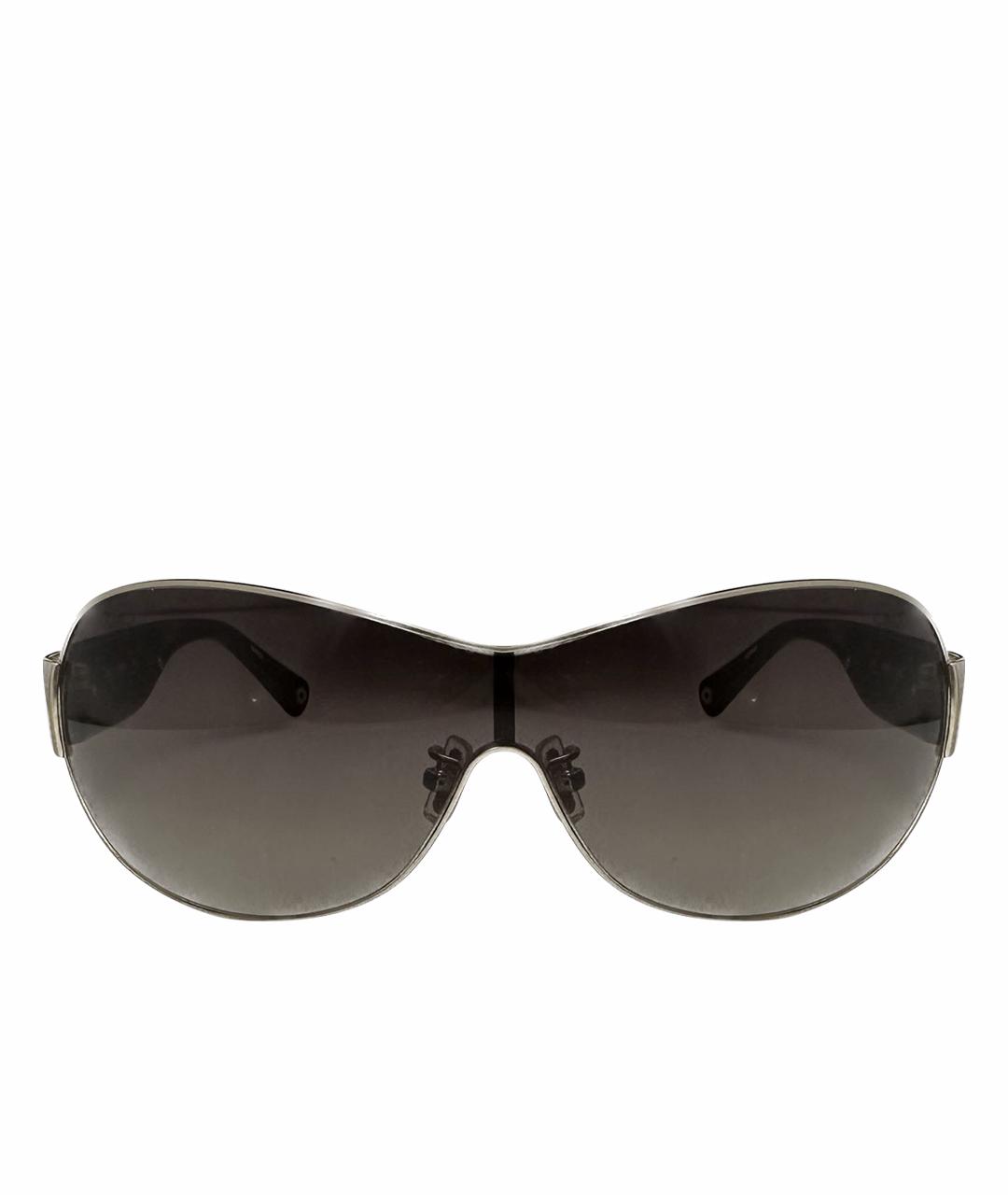 COACH Коричневые пластиковые солнцезащитные очки, фото 1