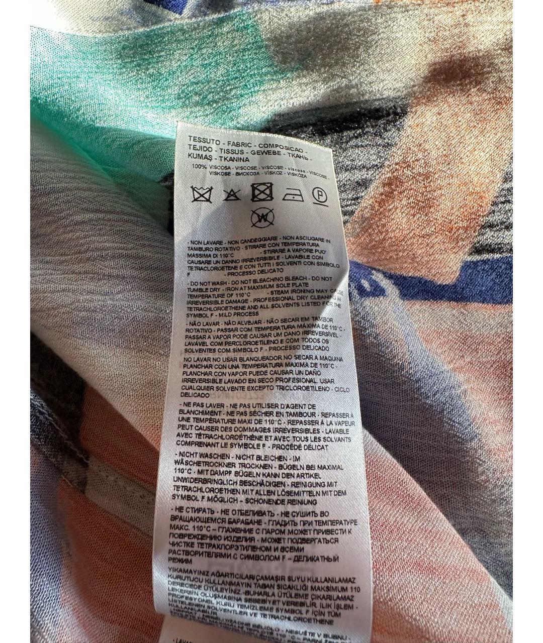 ARMANI EXCHANGE Мульти вискозная рубашка, фото 6