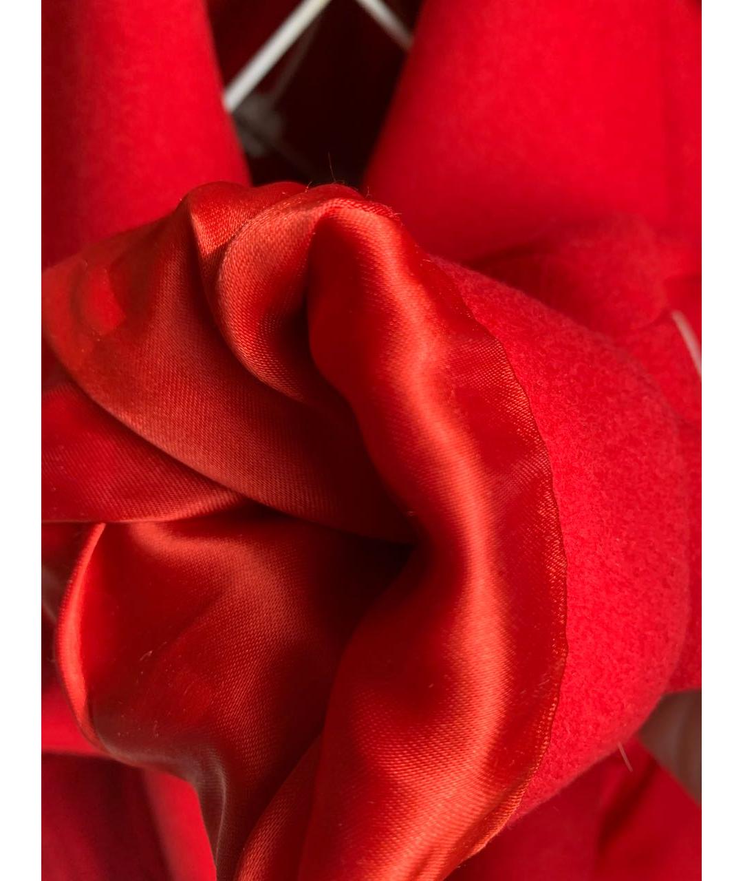 MICHAEL MICHAEL KORS Красное шерстяное пальто, фото 6