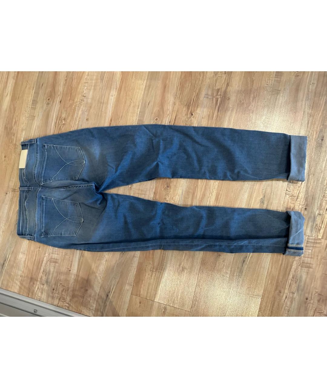 CALVIN KLEIN Хлопко-полиэстеровые джинсы слим, фото 2
