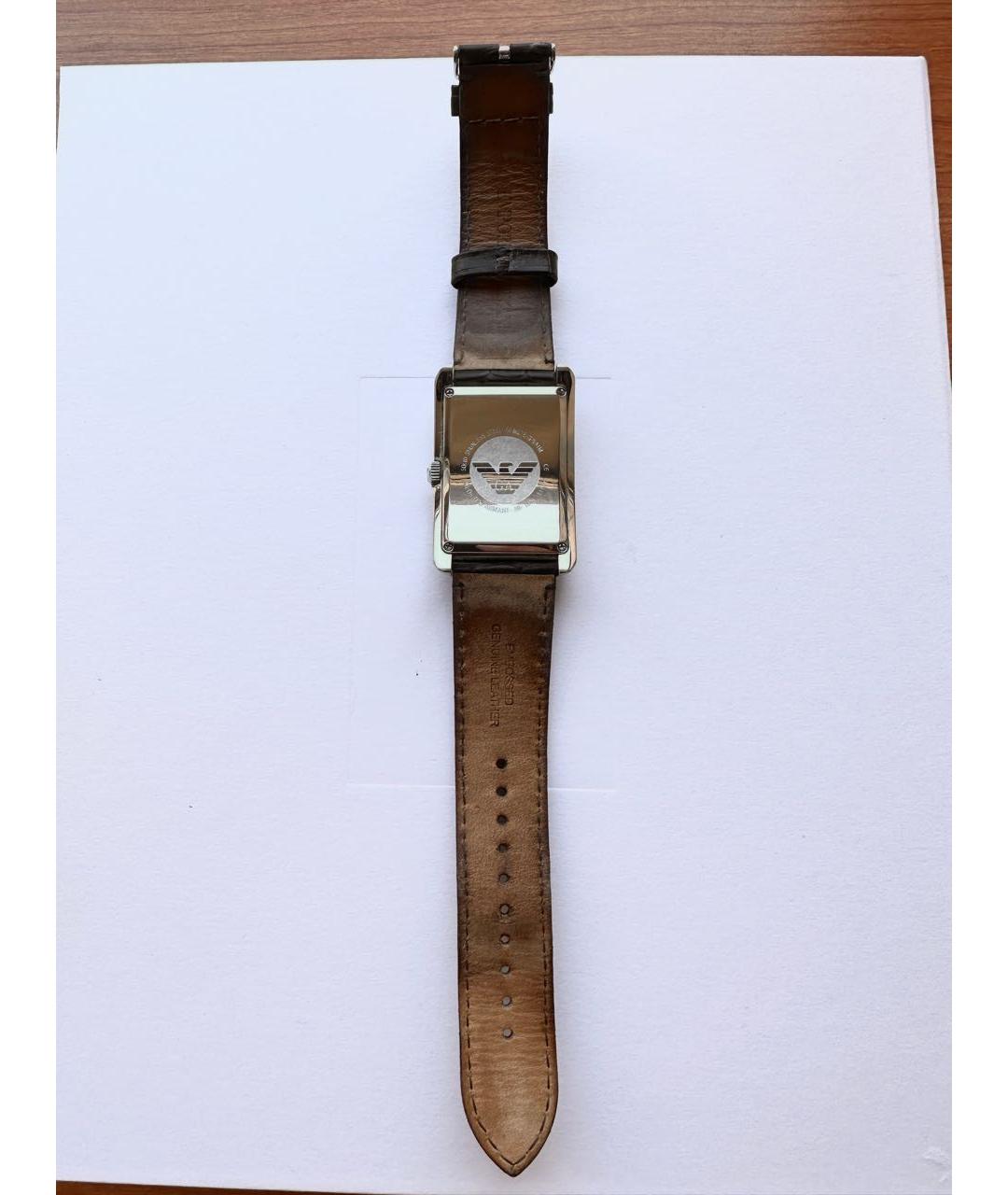 EMPORIO ARMANI Золотые стальные часы, фото 3