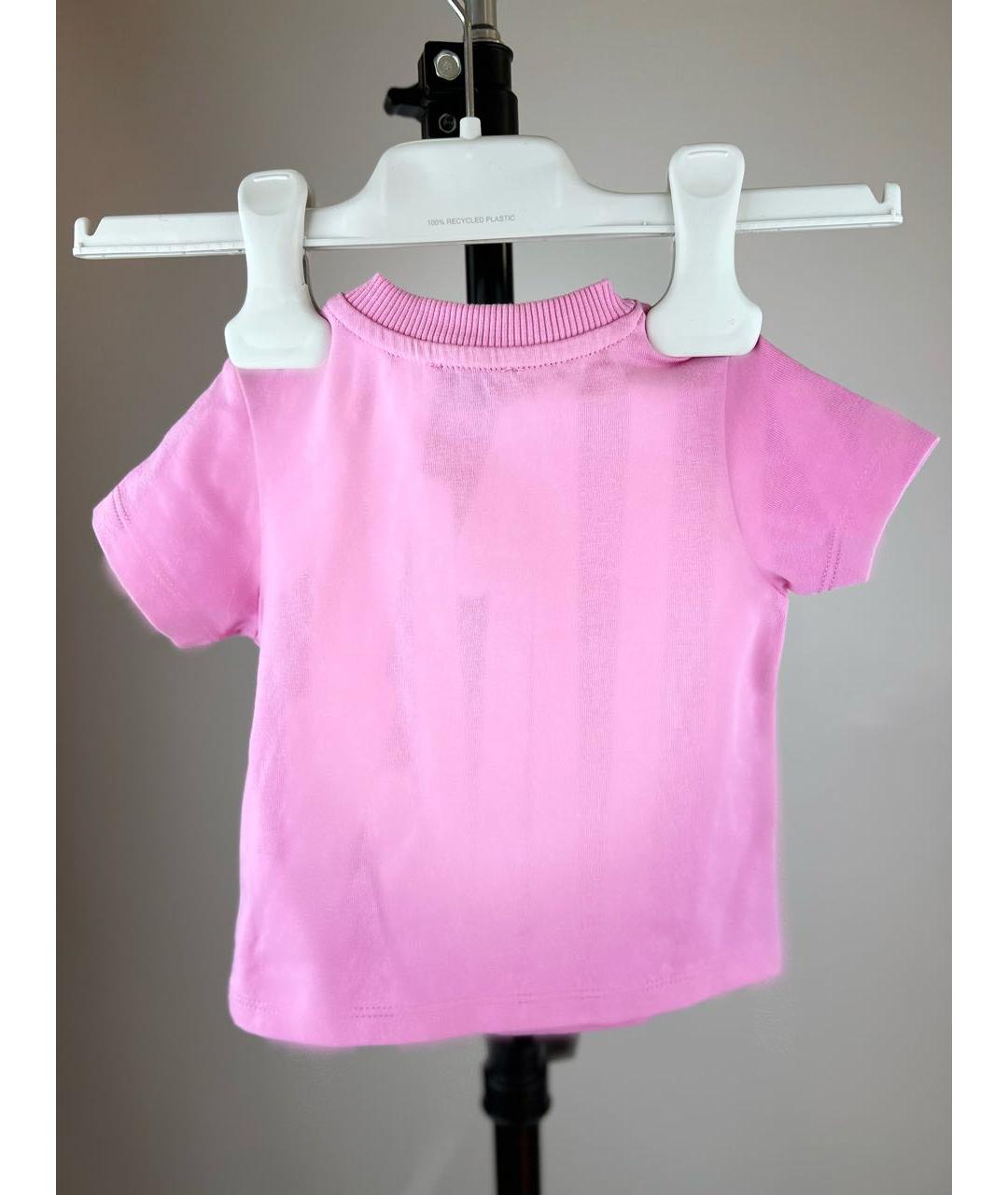 MOSCHINO Розовый футболка / топ, фото 2